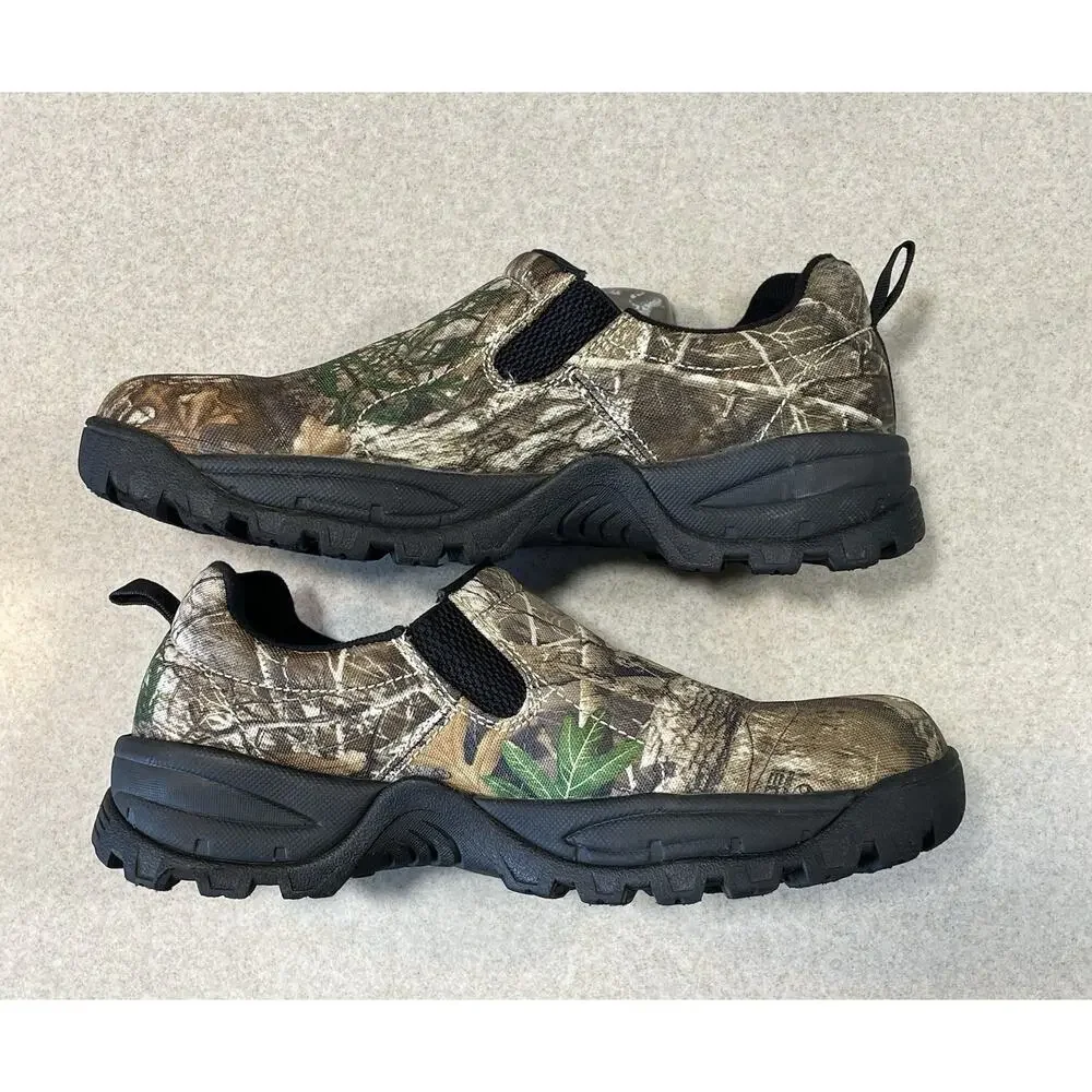 Cascade Outdoor Gear Slip On Shoes Men’s Size 9 Camo Real Tree Rugged Outdoor
